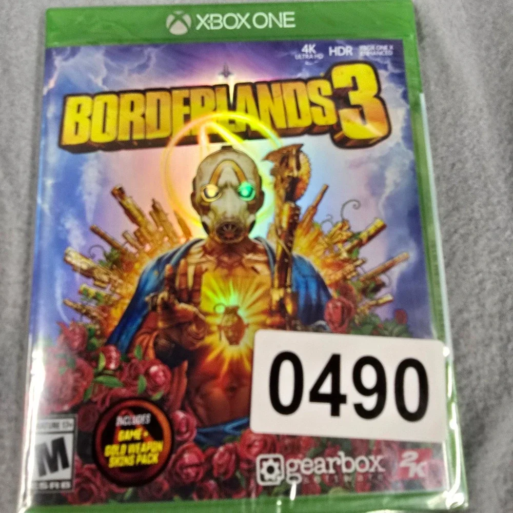 Borderlands‎ 3 Xbox One Game New Factory Sealed with Gold Weapon Skins Pack